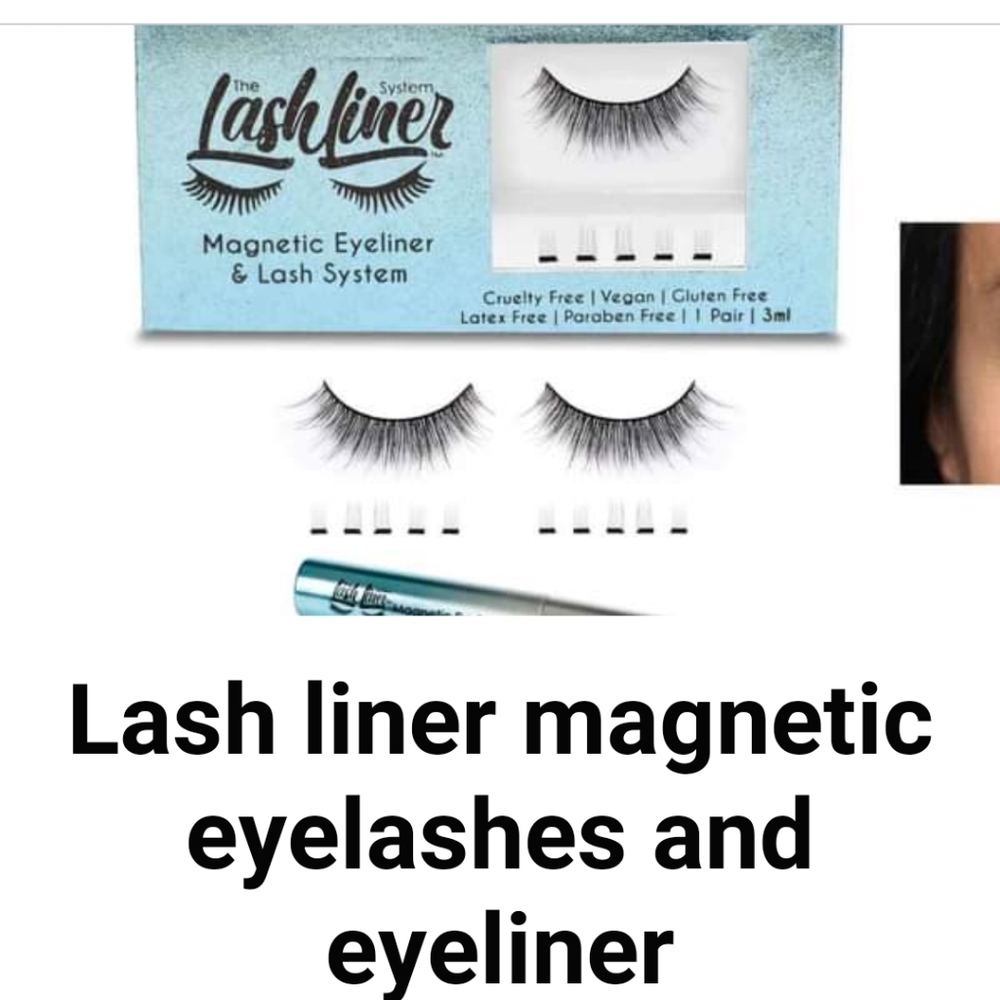Magnetic eyelashes & magnetic eyeliner